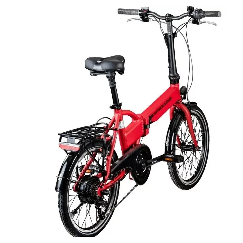 Elektryczny Rower Miejski 20 ALU Składak Męski Damski E-bike Zasięg 60km