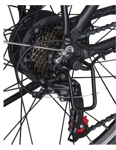 Rower Elektryczny Miejski 26" Alu 25km/h Uniseks 250W V-brake 7-biegów