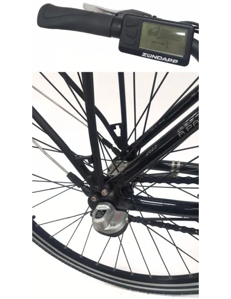 Rower Elektryczny Miejski 28 Damka Aluminiowy Nexus 10.4Ah 250W Wspomaganie