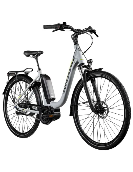 Rower Elektryczny Miejski Damski 28" Bosch 250W Hydraulika 25km/h Bagażnik