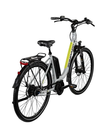 Rower Elektryczny Miejski Damski 28" Bosch 250W Hydraulika 25km/h Bagażnik