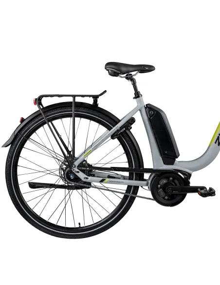 Rower Elektryczny Miejski Damski 28" Bosch 250W Hydraulika 25km/h Bagażnik