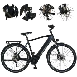 Rower Elektryczny Prophete 28" Hydraulika Deore Cyngle Wspomaganie Światła