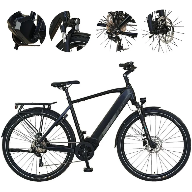 Rower Elektryczny Prophete 28" Hydraulika Deore Cyngle Wspomaganie Światła