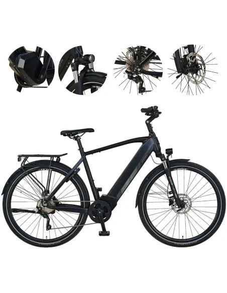 Rower Elektryczny Prophete 28" Hydraulika Deore Cyngle Wspomaganie Światła