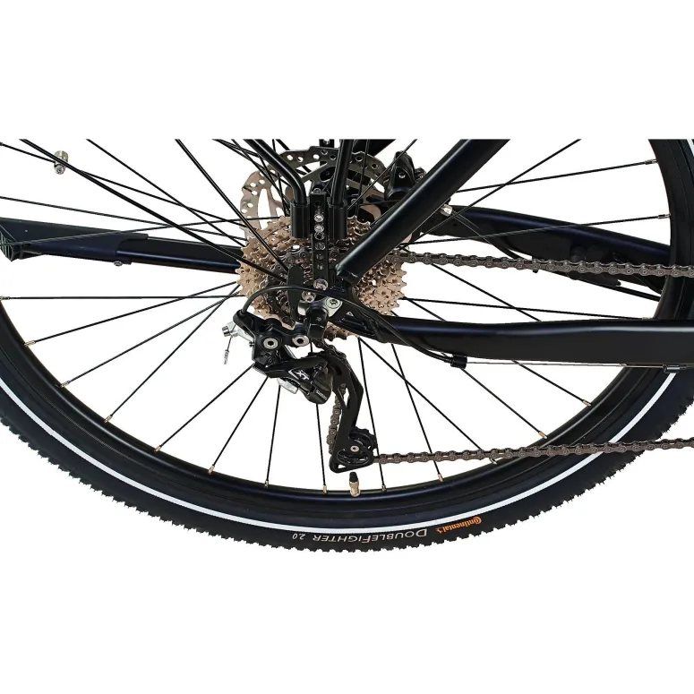 Rower Elektryczny Prophete 28" Hydraulika Deore Cyngle Wspomaganie Światła