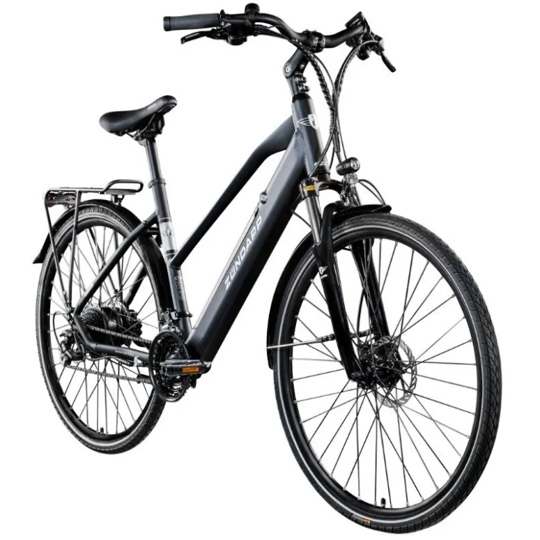 Elektryczny Rower Trekkingowy Damski 28 Hydraulika ALU Wspomaganie Cyngle