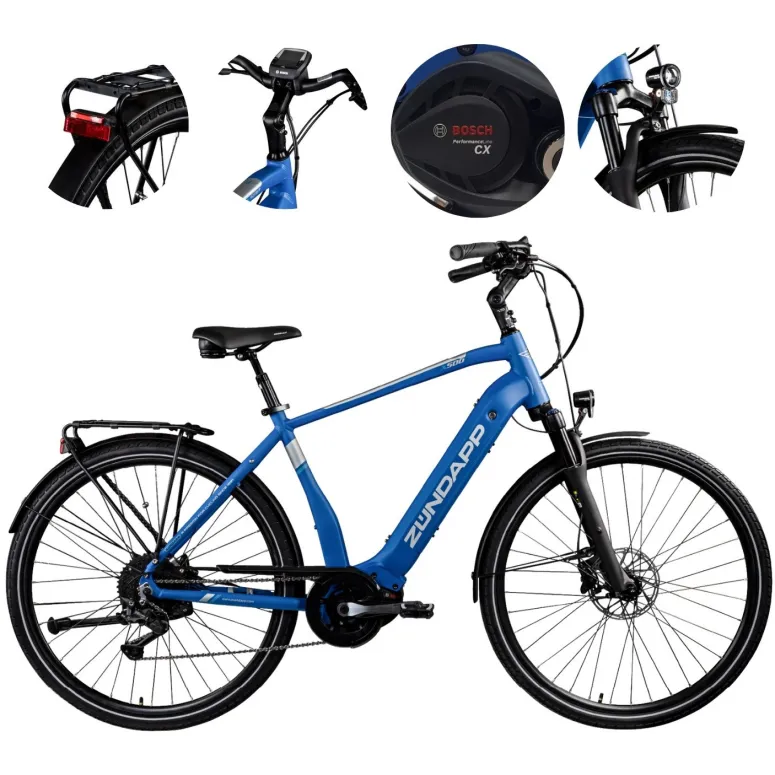 Rower Elektryczny Trekkingowy 28" Bosch 250W LCD 25km/h Hydraulika 500Wh