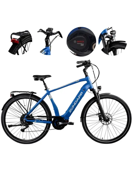 Rower Elektryczny Trekkingowy 28" Bosch 250W LCD 25km/h Hydraulika 500Wh