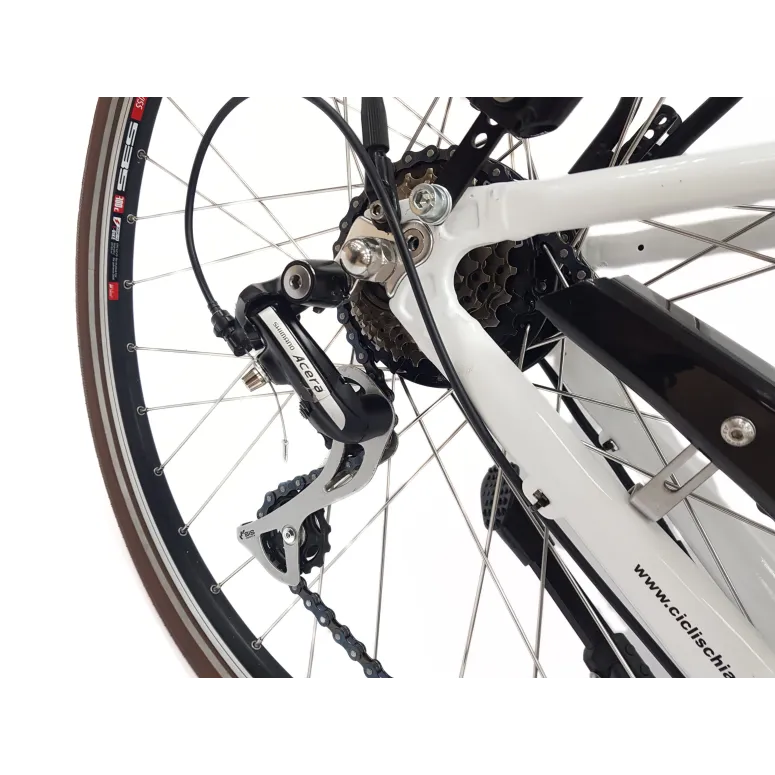 Rower Elektryczny Trekkingowy 28" 250W Męski Damski Altus Revoshift Światła