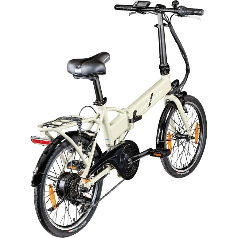 Rower Elektryczny Składany 20" Alu 9,6Ah 90km 250W Revo Bagażnik Światła