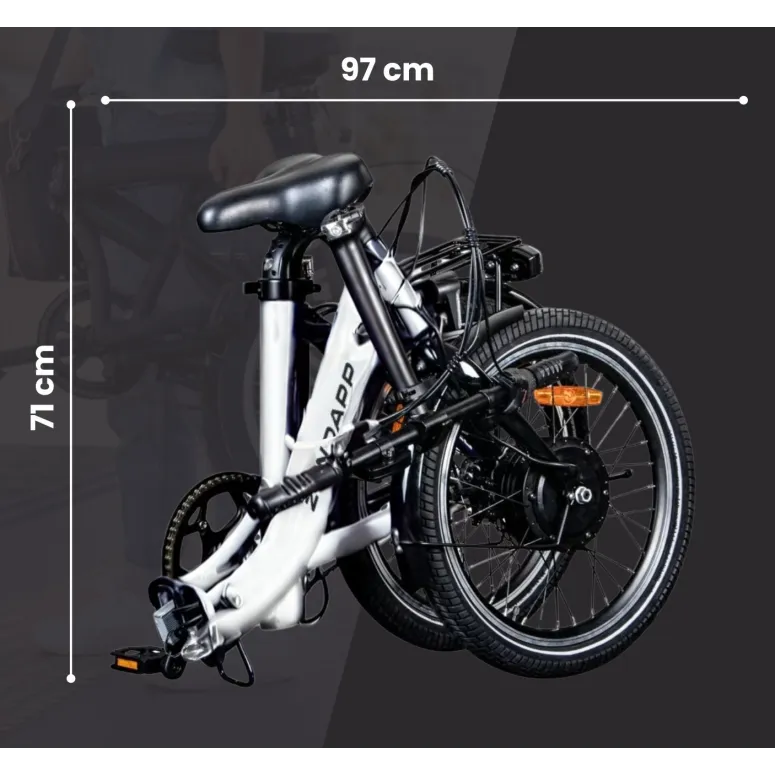 Elektryczny Rower Miejski 20 ALU 250W Nexus Bagaż 5 Trybów Błotniki Stopka