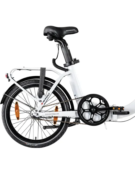 Elektryczny Rower Miejski 20 ALU 250W Nexus Bagaż 5 Trybów Błotniki Stopka