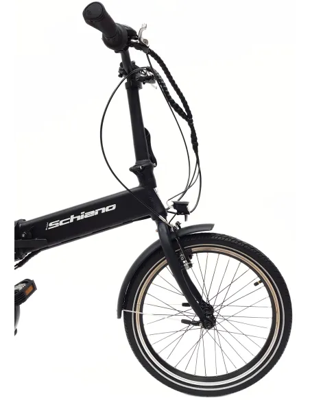 Elektryczny Rower Składany 20 Miejski Damski Męski ALU Bagaż Światła Revo