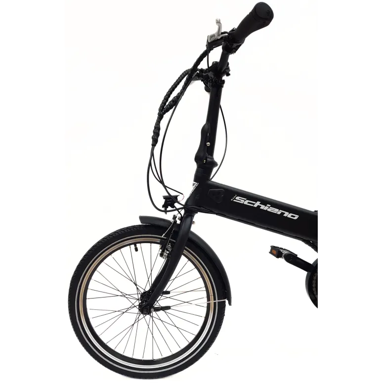 Elektryczny Rower Składany 20 Miejski Damski Męski ALU Bagaż Światła Revo