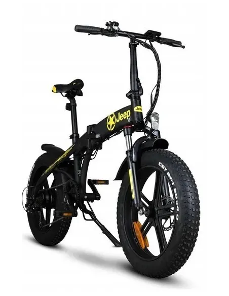 Rower Elektryczny Składany 20" Alu Miejski Tarcze Błotniki Stopka Światła