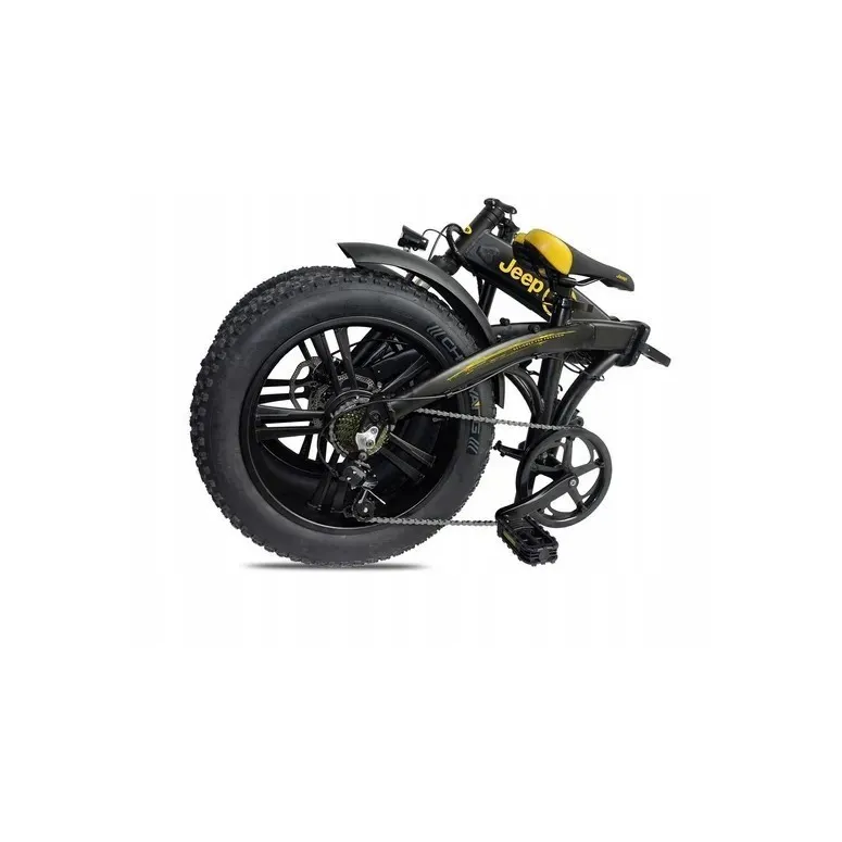 Rower Elektryczny Składany 20" Alu Miejski Tarcze Błotniki Stopka Światła