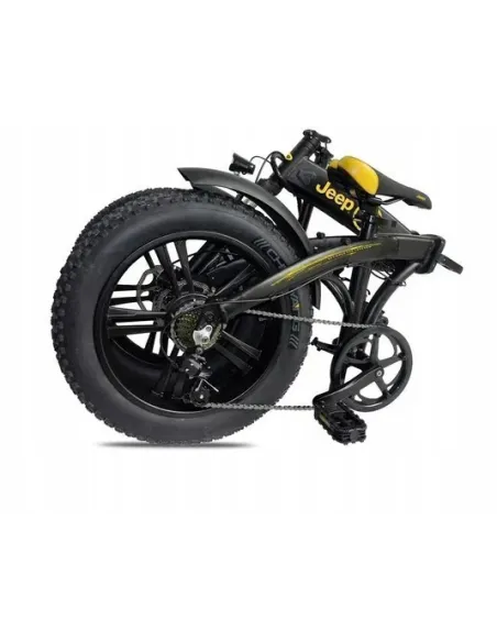 Rower Elektryczny Składany 20" Alu Miejski Tarcze Błotniki Stopka Światła