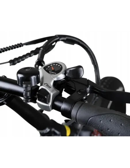 Rower Elektryczny Składany 20" Alu Miejski Tarcze Błotniki Stopka Światła