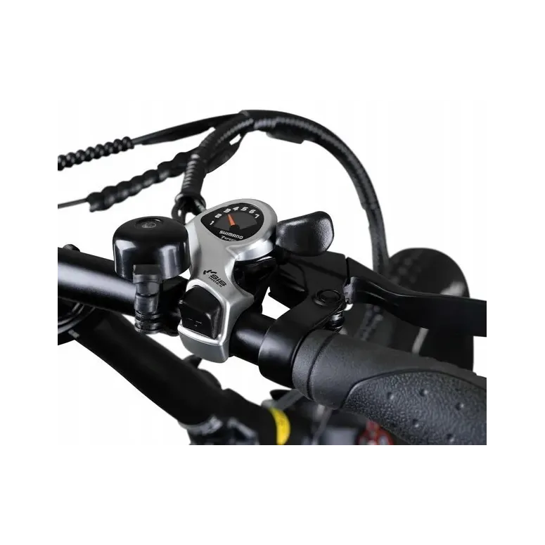 Rower Elektryczny Składany 20" Alu Miejski Tarcze Błotniki Stopka Światła