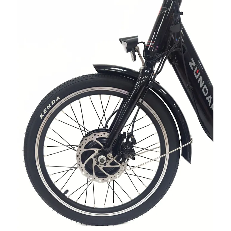 Rower Elektryczny Składany 20" 250 W ALU Nexus Bagażnik Światła Wspomaganie