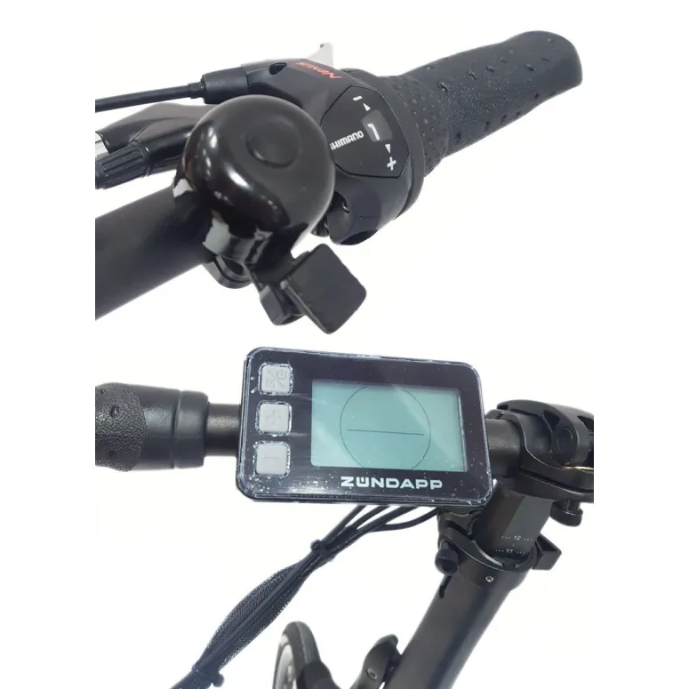 Rower Elektryczny Składany 20" 250 W ALU Nexus Bagażnik Światła Wspomaganie