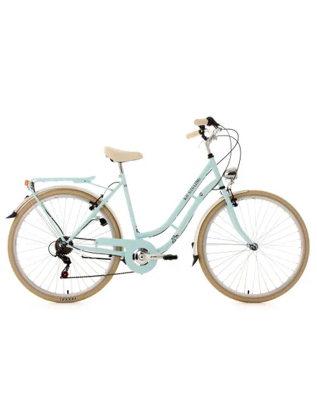 Damski Rower Miejski 28 Damka Retro Oświetlenie