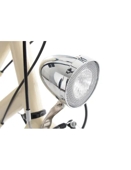 Rower Miejski Damski Retro 28 Bagażnik 6 Biegów