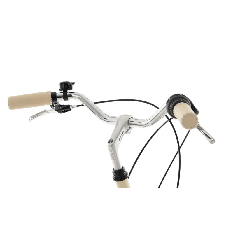 Rower Miejski Damski Retro 28 Bagażnik 6 Biegów