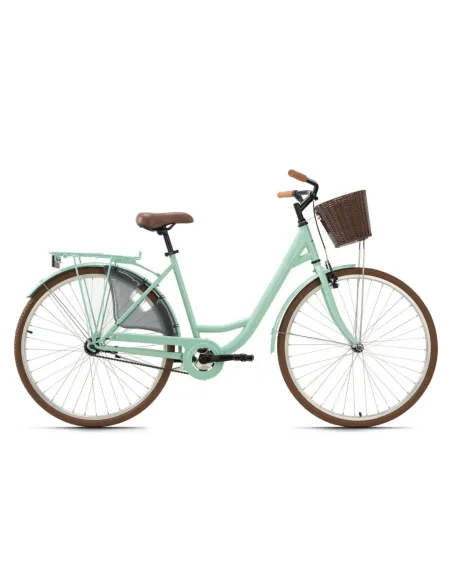 Rower Damski Miejski Jednobiegowy 28 Bagażnik