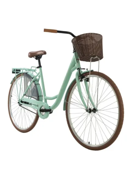 Rower Damski Miejski Jednobiegowy 28 Bagażnik