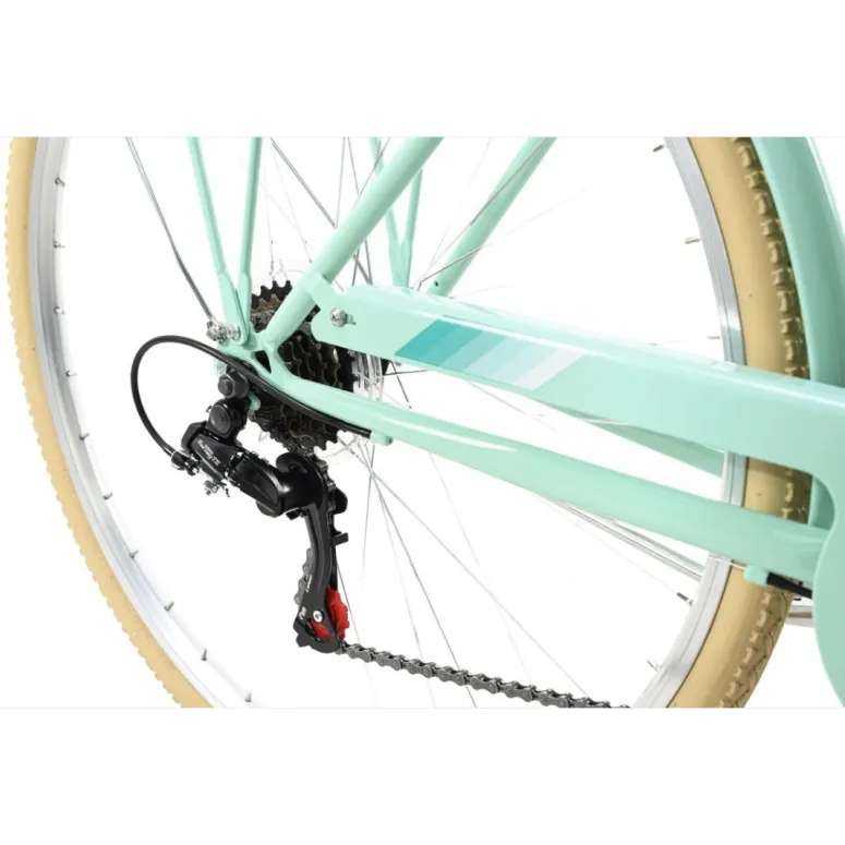 Rower Miejski Damski 26 Dziewczęcy Koszyk Bagażnik