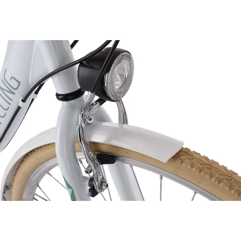 Damski Rower Miejski 26 Dziewczęcy Bagażnik 6 Bieg