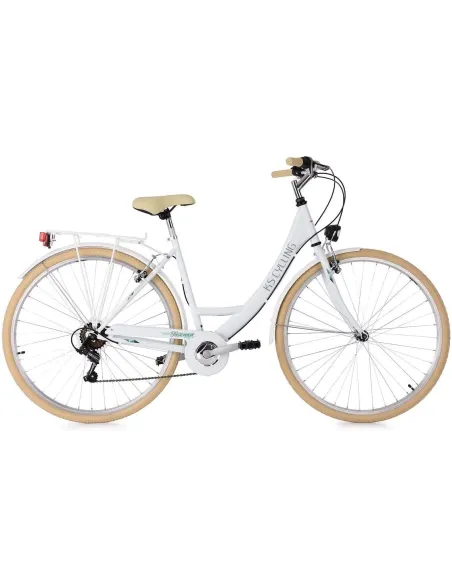 Damski Rower Miejski 26 Dziewczęcy Światło 6 Bieg