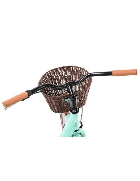 Damski Rower Miejski 28 Jednobiegowy Bagażnik