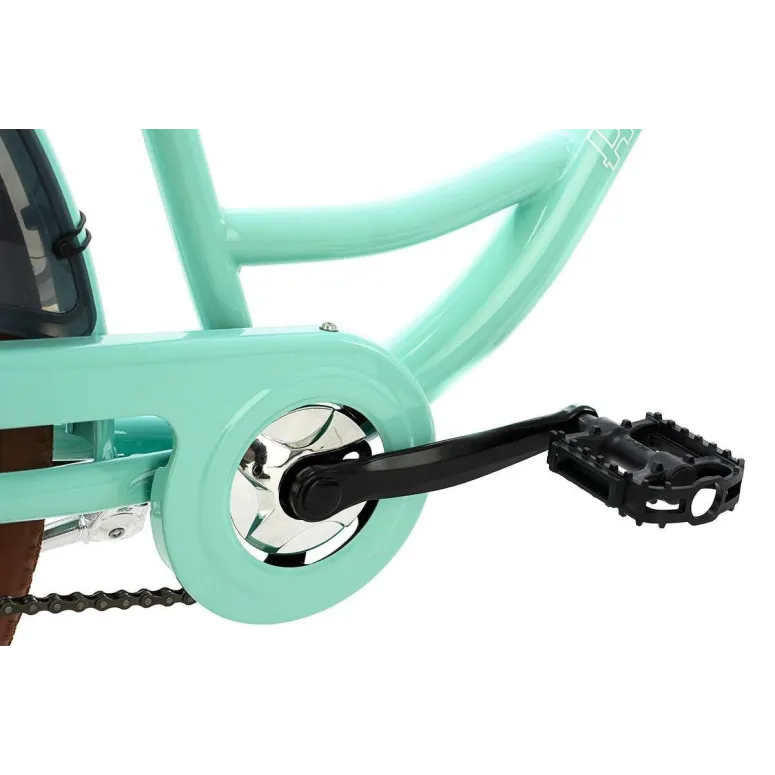 Damski Rower Miejski 28 Jednobiegowy Bagażnik