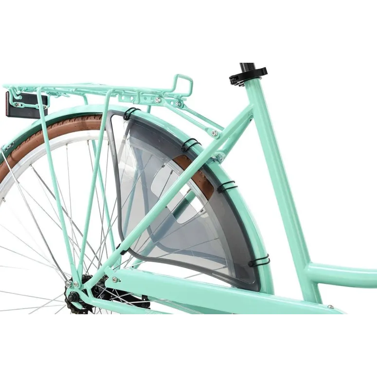 Damski Rower Miejski 28 Jednobiegowy Bagażnik