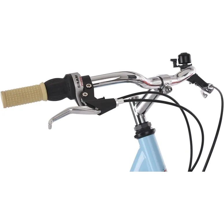 Damski Rower Miejski Koła 28 Dziewczęcy Bagaż Oświetlenie Stopka Błotniki