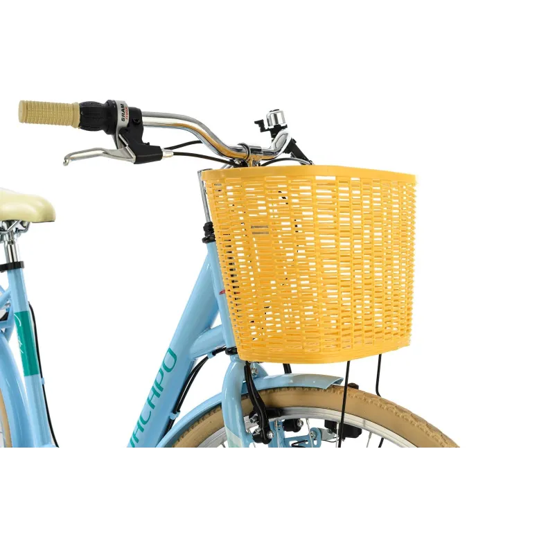Rower Miejski Damski 26 Dziewczęcy Koszyk Bagażnik