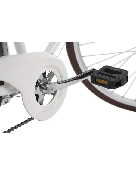 Rower Damski Miejski 28 Retro Styl Damka Bagażnik