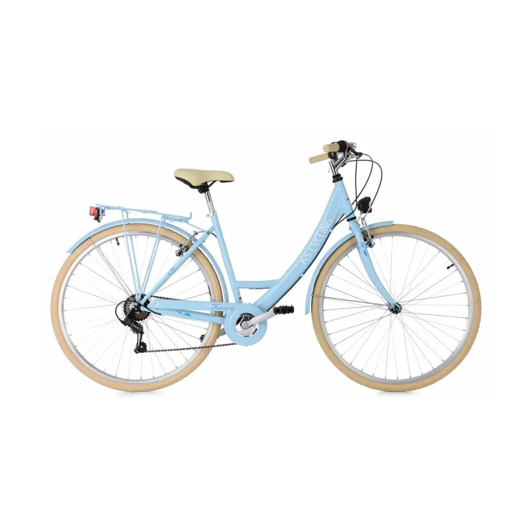 Dziewczęcy Damski Rower Miejski 26 Bagażnik 6 Bieg