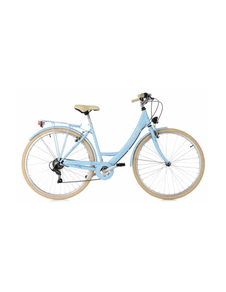 Dziewczęcy Damski Rower Miejski 26 Bagażnik 6 Bieg