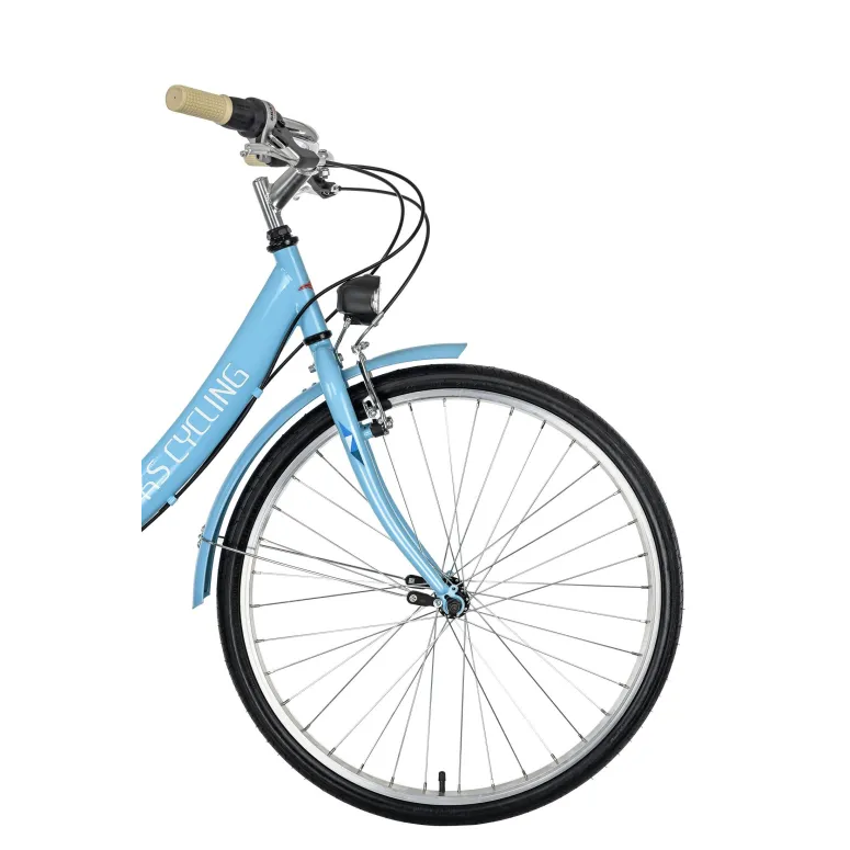 Dziewczęcy Damski Rower Miejski 26 Bagażnik 6 Bieg