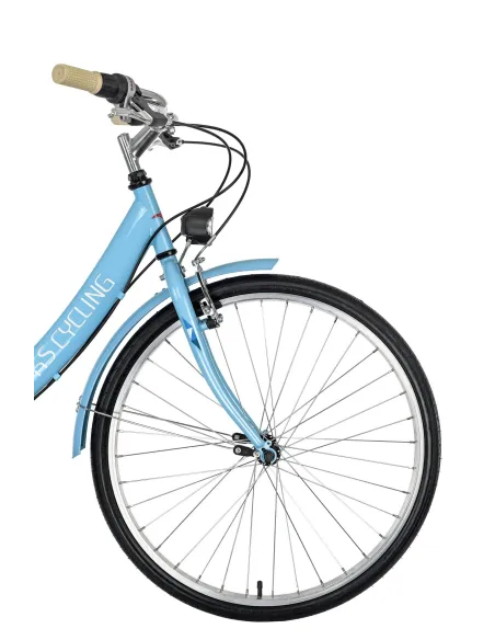 Dziewczęcy Damski Rower Miejski 26 Bagażnik 6 Bieg