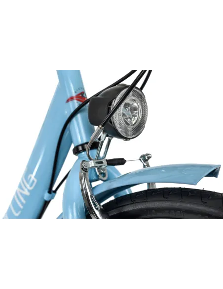 Dziewczęcy Damski Rower Miejski 26 Bagażnik 6 Bieg