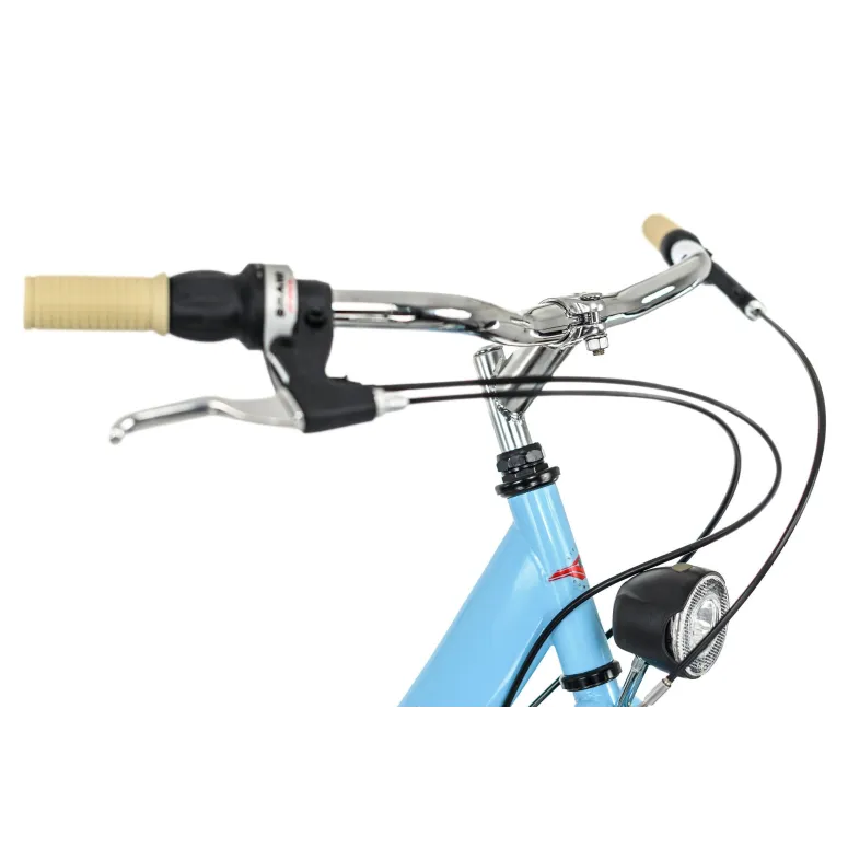 Dziewczęcy Damski Rower Miejski 26 Bagażnik 6 Bieg