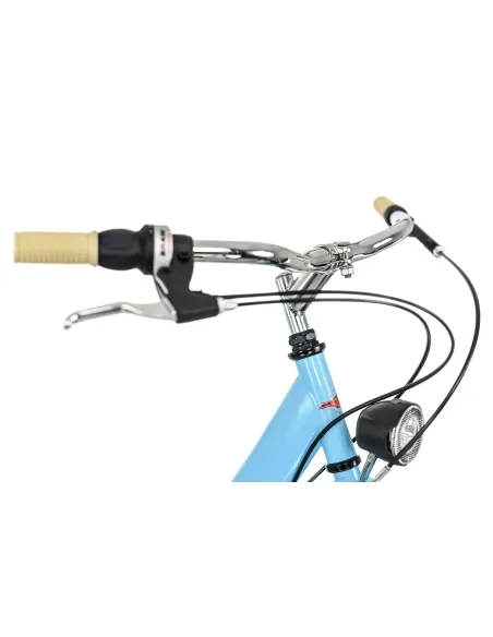 Dziewczęcy Damski Rower Miejski 26 Bagażnik 6 Bieg