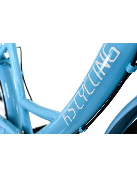 Dziewczęcy Damski Rower Miejski 26 Bagażnik 6 Bieg