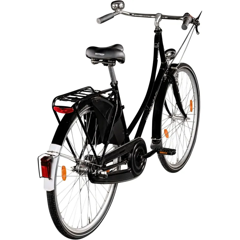 Rower Miejski Damski 28 Retro Damka Nexus 3 Błotniki Bagażnik Oświetlenie