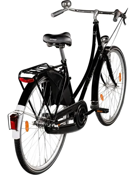 Rower Miejski Damski 28 Retro Damka Nexus 3 Błotniki Bagażnik Oświetlenie